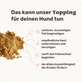 Hunde Haut- & Fellpflegepulver Shiny Hair Topping Produktvorteile